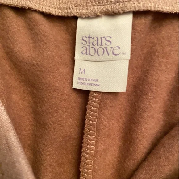NWT Stars Above Women’s Dusty Rose Jogger Sweatpants Size Medium - Picture 7 of 8